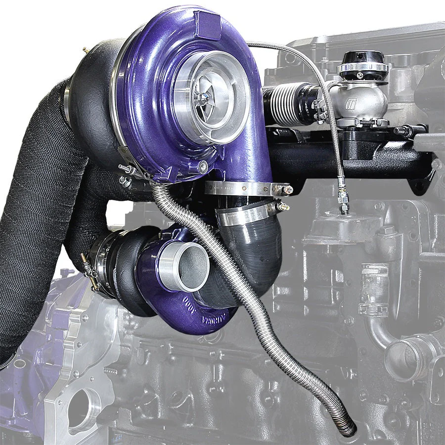 ATS Aurora 3000/5000 | 4000/7500 Compound Turbo System Fits 1994-2007 5.9L Cummins - Image 10